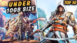 Top 10 Under 10GB Size PC Games 2024 | High Graphics Games For 2GB RAM PC