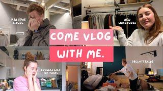 VLOG W/ME #23 | IKEA TRAUMA, WARDROBE REVEAL & THE LIST OF PRODUCTIVITY