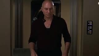 Picard dancing to mambo