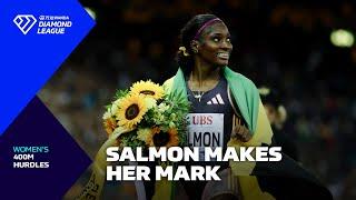 Salmon powers down home straight for 400mH win in Zurich - Wanda Diamond League