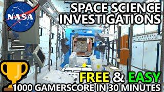 Space Science Investigations (NASA) Achievement Walkthrough - FREE & EASY 1000 Gamerscore in 30 Mins