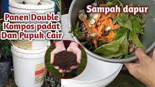 Cara Membuat Kompos Dari Sampah Rumah Tangga Pakai Ember