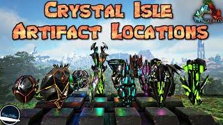 All 18 Crystal Isle Artifact locations in Ark Survival Evolved complete guide