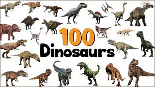 100 Dinosaur names in english with pictures |  Learn Dinosaur Names | Dinosaurs Vocabulary