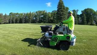 Steel Green SG46 on a Farm Yard in Eastern North Dakota