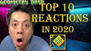 TOP 10 BEST SiKky reactions in Geometry Dash [2020]