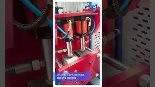 2 Cavity Semi Automatic Blowing Machine | Plastic Bottles Blowing Machine | By SSPI