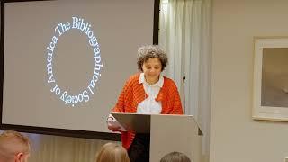 Bibliographical Society of America: 2023 Annual Meeting
