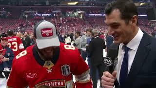 Kyle Okposo on winning Game 7 of the SCF