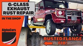 Mercedes G-Class Exhaust Flange Rust: Repair Tips