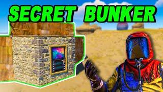 RUST SECRET BUNKER (SOLO, DUO, TRIO BASE DESIGN)