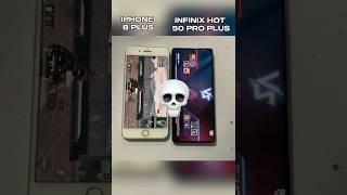 Infinix Hot 50 Pro+ vs iPhone 8 Plus #shortsviral #shorts