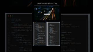 Responsive login form using HTML and CSS #css #html #shorts #coding #shorts