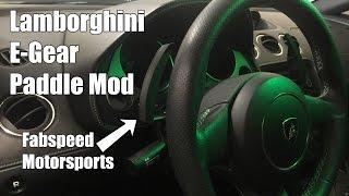 Fabspeed Lamborghini Gallardo E-Gear Paddle Mod VLOG11 - Lambo Mods!