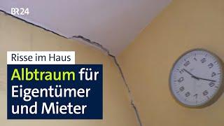 Risse im Haus: Sind Bauarbeiten der Erzdiözese auf dem Nachbargrundstück schuld? | Abendschau | BR24