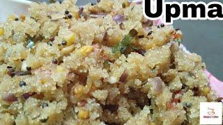 UPMA recipe।Easy Breakfast। Breakfast  with  Rava। By Champas Kitchen।