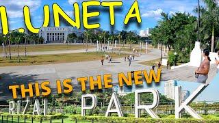 NEW FACE of LUNETA PARK! RIZAL PARK BUHAY NA BUHAY!