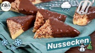 Nussecken selber machen / Saftige Nussecken - gelingsicheres Rezept