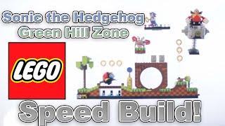 Speed Build: LEGO IDEAS Sonic Green Hill Zone | 21331