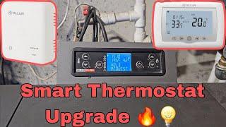 Installing an External WiFi Thermostat on Alfa Plam Commo 21 Pellet Boiler ️