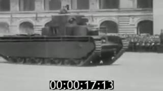 Red Army T-35 heavy tanks