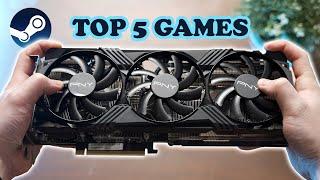 RTX 4070 Ti Vs 5 Most Played Games On Steam