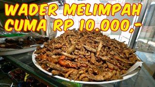 SEMUA MENU WADER NYA CUMA Rp 10.000,- PADAHAL PORSI KENYANG | PECEL WADER MBAH ASMO 2 KULINER KLATEN