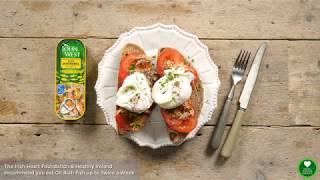 John West Mackerel & Poached Egg Breakfast