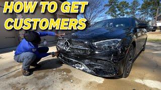 Mobile Auto Detailing: How To Get Customers