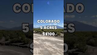 5 Acres with road access for Sale in Blanca Colorado for $4,100 #land #property #shorts #fyp