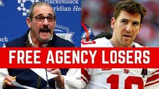 Top 5 NFL Free Agency Losers 2019