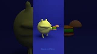Lunch Bites With Dainy  #shorts #funny #animaion