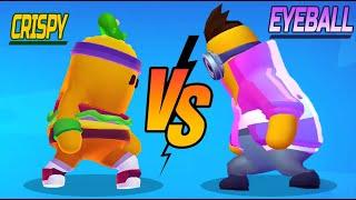 CRISPY vs EYEBALL Who Is The Best ?! || Stealth Master.