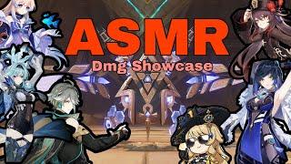 [ASMR] Genshin Impact- My favorite teams! Build & DMG showcase