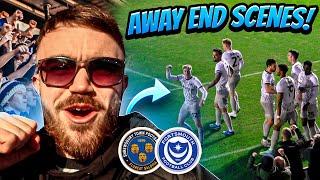 SHREWSBURY vs PORTSMOUTH | 0-3 | 1,500 POMPEY FANS CELEBRATE FOURTH LEAGUE WIN ON THE SPIN!!