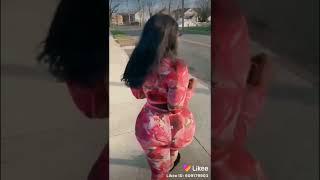 likee video of a lady twerking