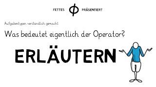 Arbeitsaufträge verständlich gemacht - Der Operator Erläutern