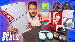 My Crazy ₹5,00,000 Amazon & Flipkart Shopping | PS5 in ₹35000 |