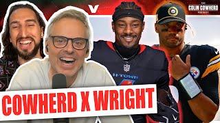 Russell Wilson-Giants & Stefon Diggs-Patriots reaction, Shedeur impact | Colin Cowherd & Nick Wright