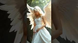Blonde Angel Comforting the weary