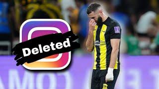 Why did Benzema delete his Instagram account? #ronaldo #cristianoronaldo #benzema