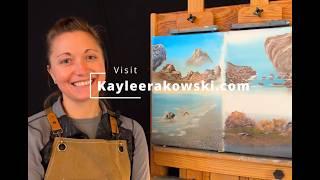 Oil Painting Techniques - Mastering Rocks in Any Scene by Kaylee Rakowski #tutorialtuesday #36