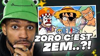 Je RÉAGIS à ONE PIECE VERSION DÉBILE 1 du ChefOtaku