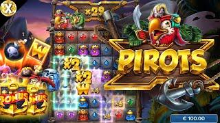  Pirots X (ELK Studios)  EPIC Big WIN NEW Online Slot!