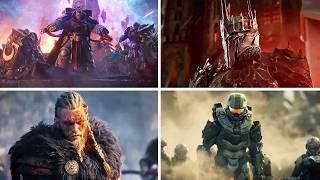 Cinematic War Battle Scenes in 25 Different Video Games