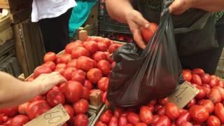 Culinary Backstreets Visits: A Tomato Seller in Tbilisi's Deserter's Bazaar