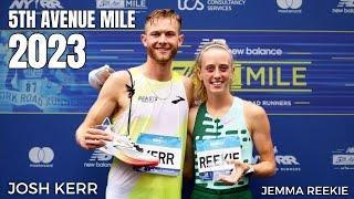 Josh Kerr and Jemma Reekie Conquer the 5th Avenue Mile 2023