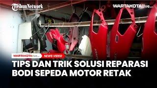 Tips dan Trik Solusi Hemat Reparasi Bodi Sepeda Motor Retak