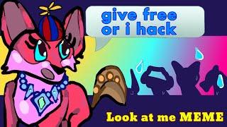 ANIMAL JAM BEGGAR ANIMATION MEME ||| Look at me!