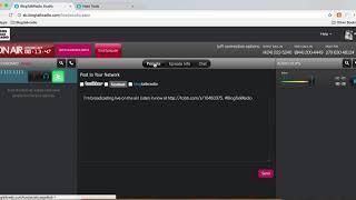 Introduction to Blogtalkradio Scheduling and Studio